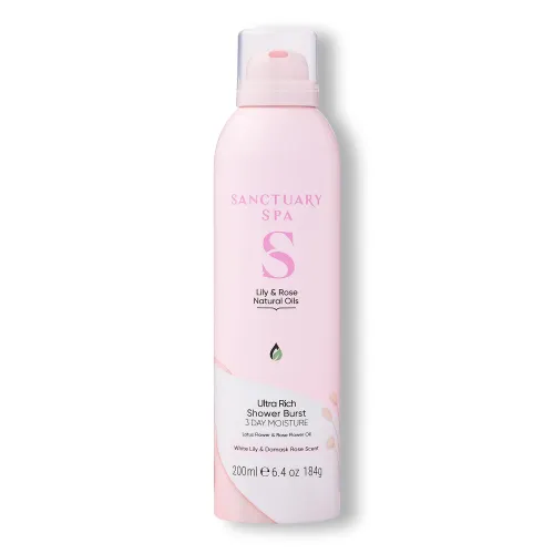 Sanctuary Spa Lily and Rose Natural Oils Ultra Rich Shower