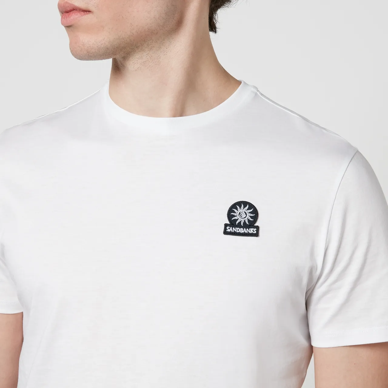 Sandbanks Logo-Appliquéd Organic Cotton-Jersey T-Shirt