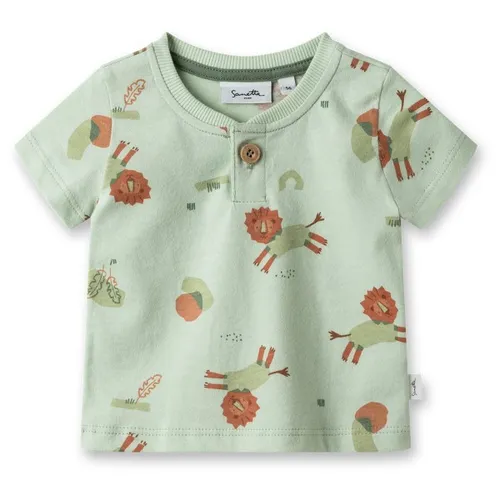 Sanetta - Pure Baby Boys LT 2 T-Shirt with Button - T-shirt