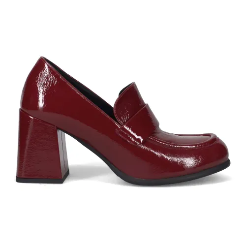 Sangiorgio , Glamorous Red Flat Shoes ,Red female, Sizes: