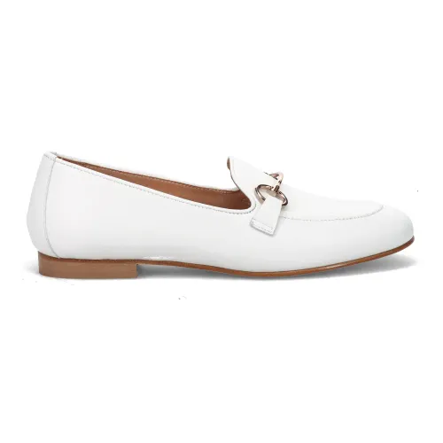 Sangiorgio , Sangiorgio Flat shoes White ,White female, Sizes:
