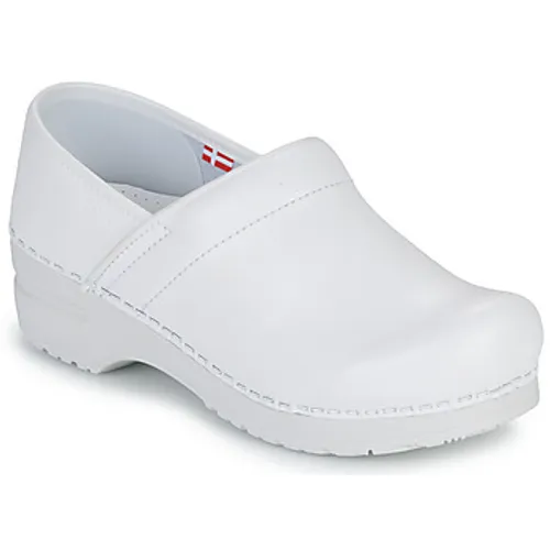 Sanita  PROF  women's Clogs (Shoes) in White