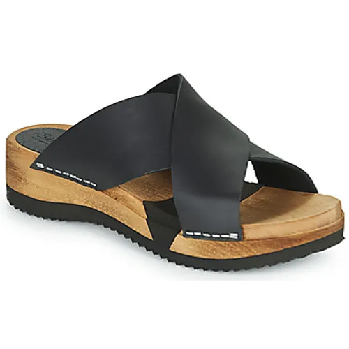 Sanita  WOOD-TIDA  women's Clogs (Shoes) in Black
