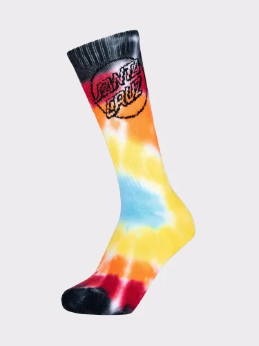 Santa Cruz Black Rainbow Opus Dot Sock