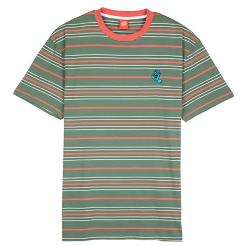 Santa Cruz Mini Hand Stripe T-Shirt - Sage