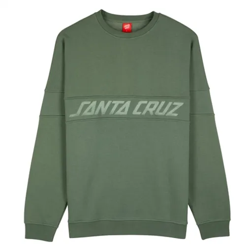 Santa Cruz Tonal Stripe Panel Sweatshirt - Sage