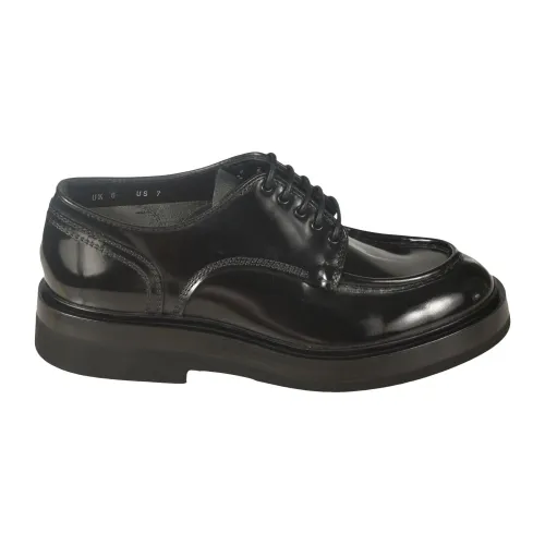 Santoni , Flat Shoes for Women ,Black male, Sizes: