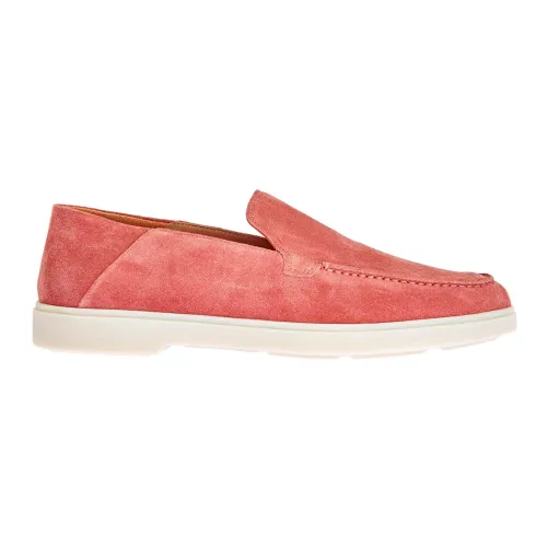 Santoni , Stylish Women`s Loafers ,Red female, Sizes: