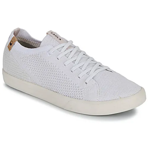 Saola  CANNON KNIT II  women's Shoes (Trainers) in White