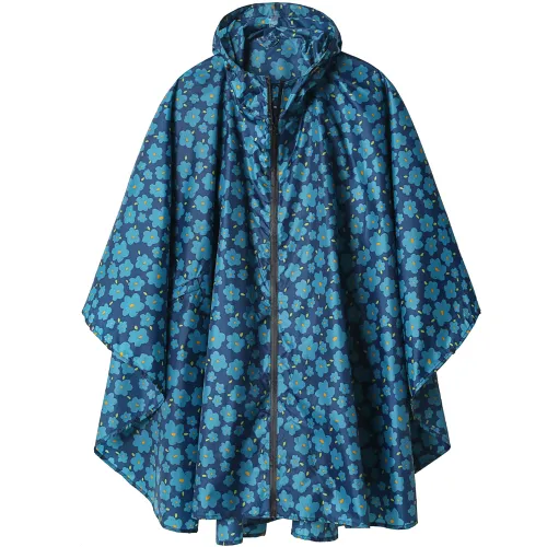 SaphiRose Rain Poncho Adult Waterproof Outdoor Hooded