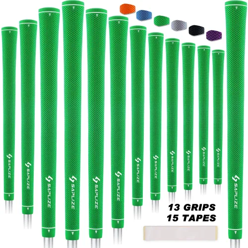 SAPLIZE CC02 Golf Grips (13 grips + 15 Tapes)