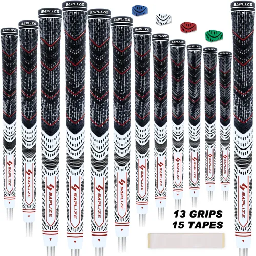 SAPLIZE CL04 Golf Grips(13 Grips + Tapes Bundle)