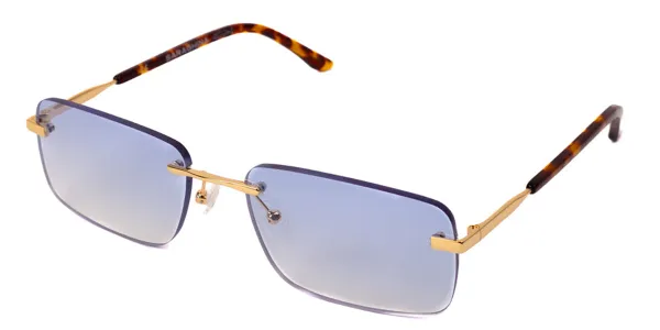 Saraghina ADOLFO 791AZ Men's Sunglasses Gold Size 60