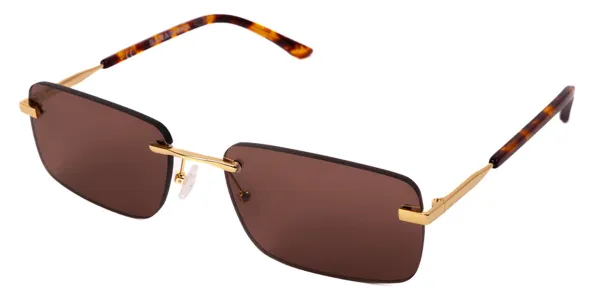 Saraghina ADOLFO 792RO Men's Sunglasses Gold Size 60