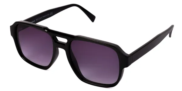 Saraghina IGOR 115LLA Men's Sunglasses Black Size 55