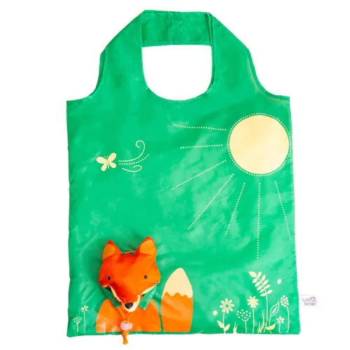 Sass & Belle Fox Foldable Shopping Bag