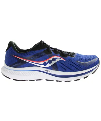 Saucony Omni 20 Mens Blue Running Trainers