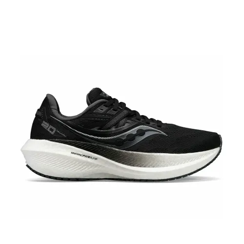Saucony , Women`s Triumph 20 Running Shoes ,Black female, Sizes: