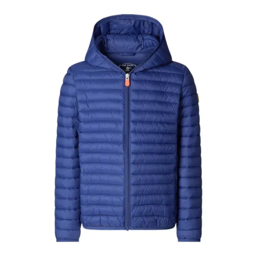 Save The Duck , Down Jackets ,Blue male, Sizes: