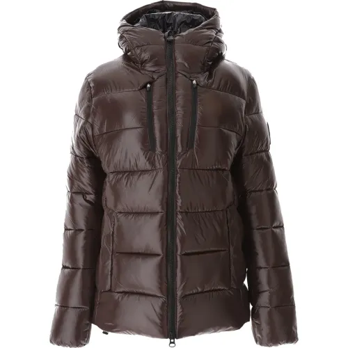 Save The Duck , Eco-Friendly Duck Coats ,Brown male, Sizes: