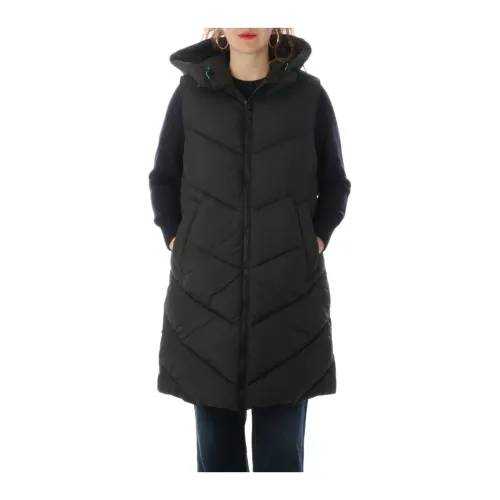 Save The Duck , Judee Gilet - 10000 ,Black female, Sizes: