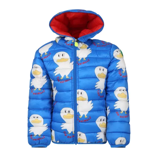 Save The Duck , Light Blue Quilted Jackets ,Blue unisex, Sizes: