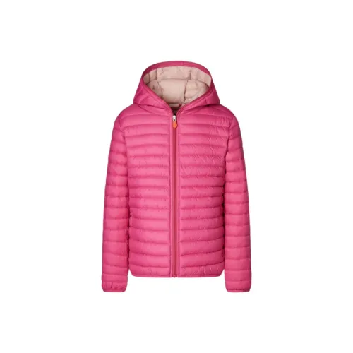 Save The Duck , Lightweight Warm Jacket for Girls ,Purple female, Sizes: