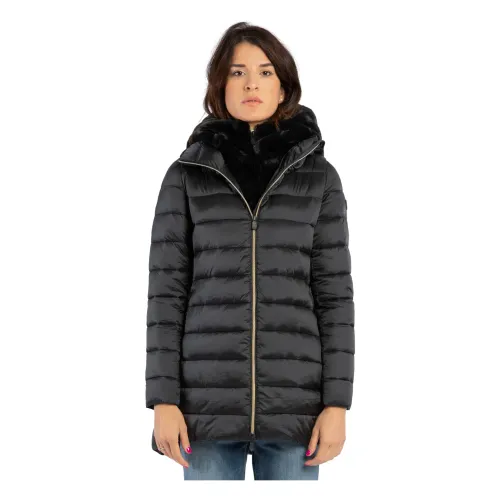 Save The Duck , Matilda Quilted Down Jacket ,Black female, Sizes: