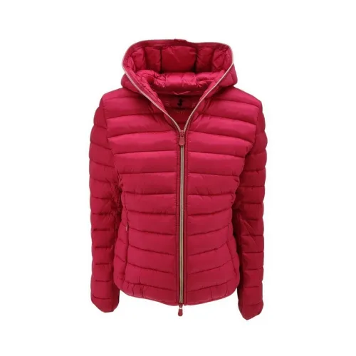 Save The Duck , Red Coats for All Seasons ,Red female, Sizes: