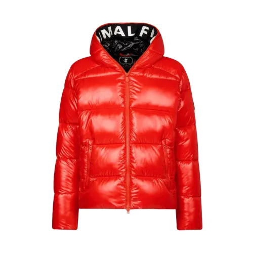 Save The Duck , Red Piumino Edgard Coats ,Red male, Sizes:
