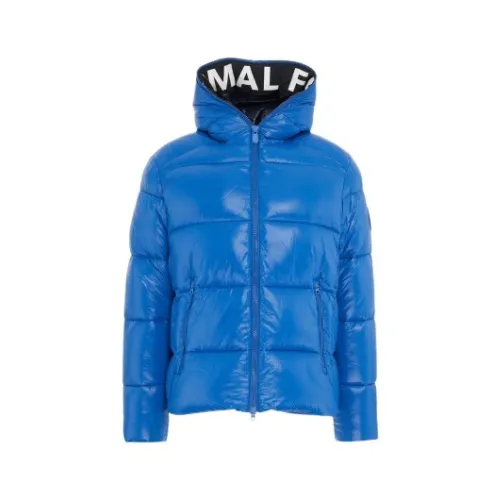 Save The Duck , Stylish Lightweight Jackets ,Blue male, Sizes: