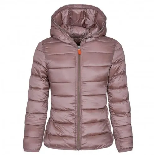 Save The Duck , Stylish Warm Jacket for Kids ,Pink female, Sizes: