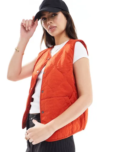 Scalpers light vest in dark orange