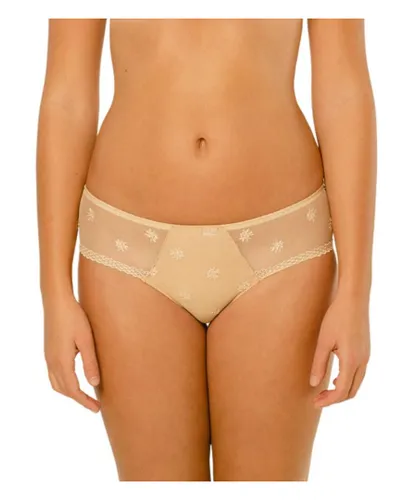 Scantilly by Curvy Kate Womens 44040 Louisa Bracq Chantilly Shorty - Beige