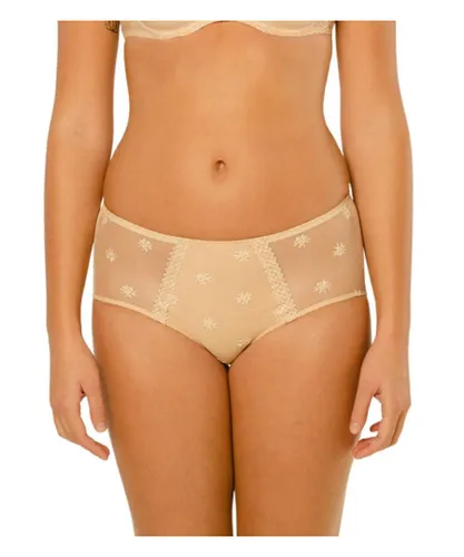 Scantilly by Curvy Kate Womens 44050 Louisa Bracq Chantilly Full Brief - Beige