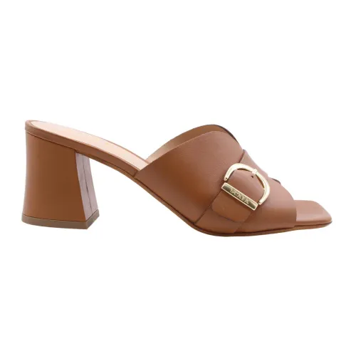 Scapa , High Heel Sandals ,Brown female, Sizes: