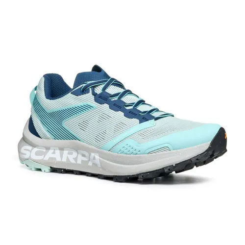 Scarpa Womens Spin Planet Trail Running Shoes (Aqua / Nile Blue)