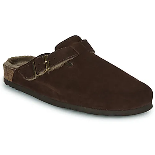 Scholl  OLIVIER  men's Clogs (Shoes) in Brown