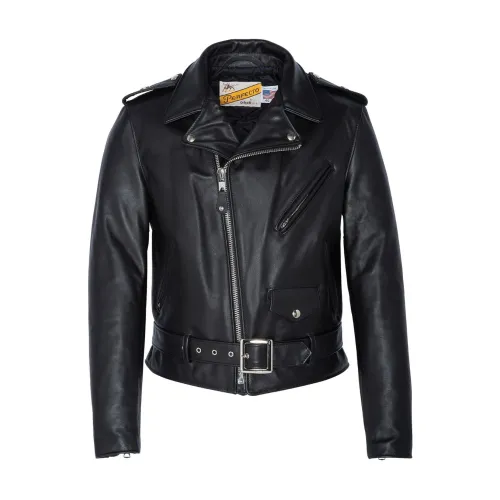 Schott NYC , Iconic 1-Star Perfecto Jacket ,Black male, Sizes: