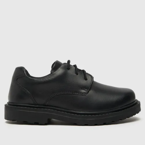 Schuh Black Lord Leather Boys Junior Shoes