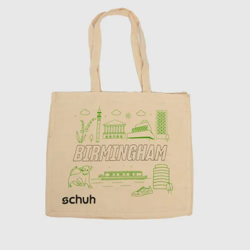 Schuh Natural Birmingham Canvas Tote Bag, Size: One Size
