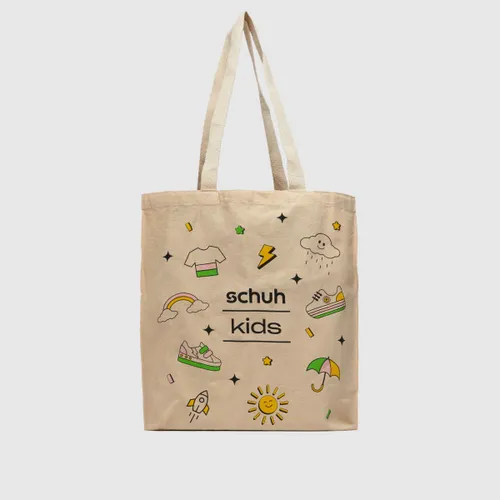 Schuh Natural Kids Canvas Tote Bag, Size: One Size