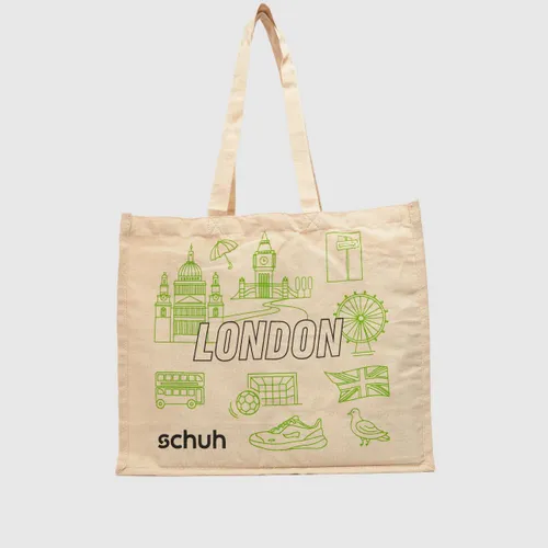 Schuh Natural New London Canvas Bag, Size: One Size