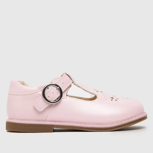 Schuh Pink Lake T-bar Girls Junior Shoes