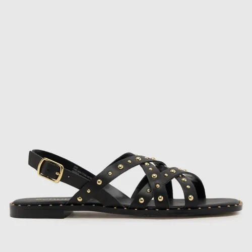 Schuh Thelma Studded Sandals in Black