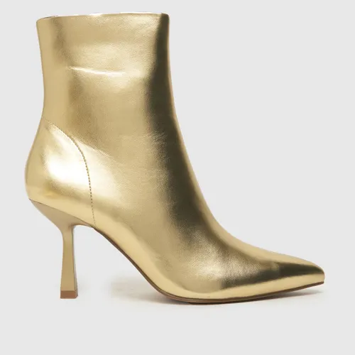 Schuh Women's Gold Bethan Stiletto Boots