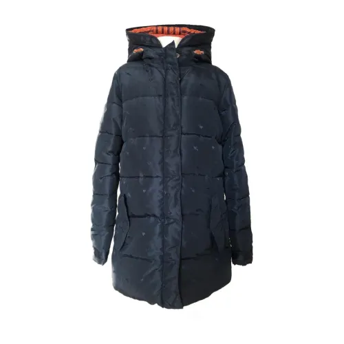 Scotch & Soda , Heart Design Winter Jacket ,Blue female, Sizes: