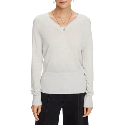 Scotch & Soda , Lightweight Sweater ,Gray female, Sizes: