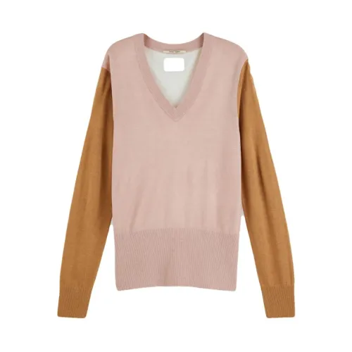 Scotch & Soda , Lightweight Sweater ,Pink female, Sizes: