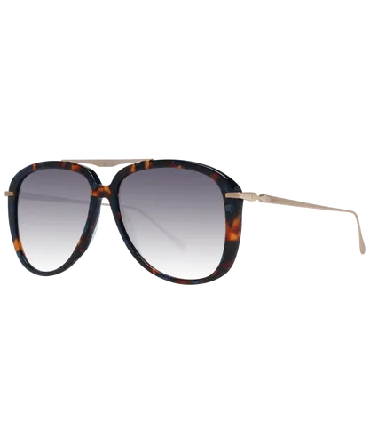 Scotch & Soda Mens Aviator Sunglasses with Gradient Lenses - Blue - One